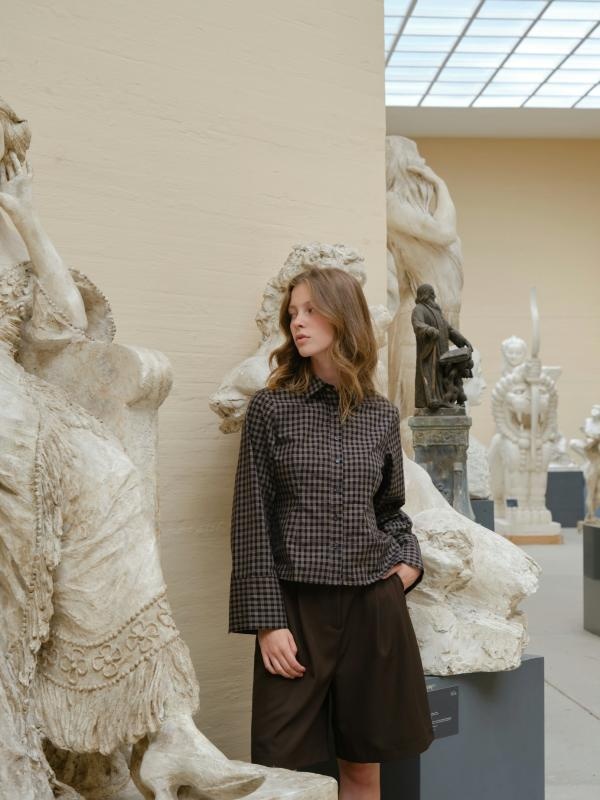 Rosa Mini Check Shirt