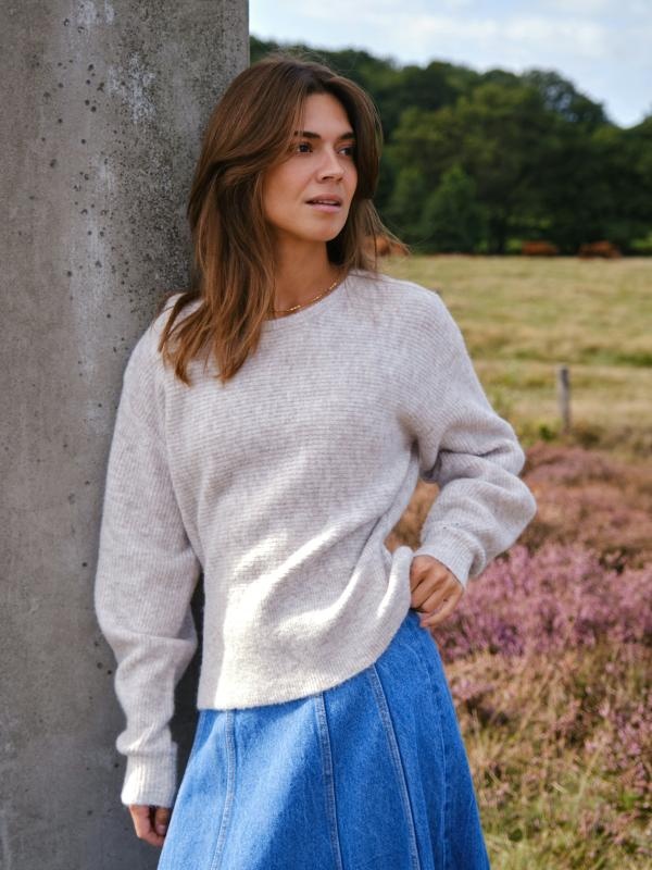 Turuna Structure Knit Blouse