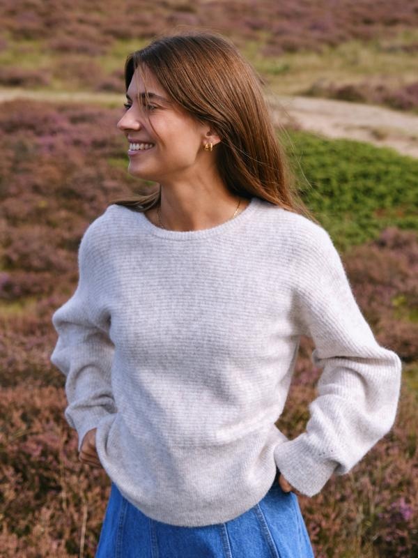 Turuna Structure Knit Blouse