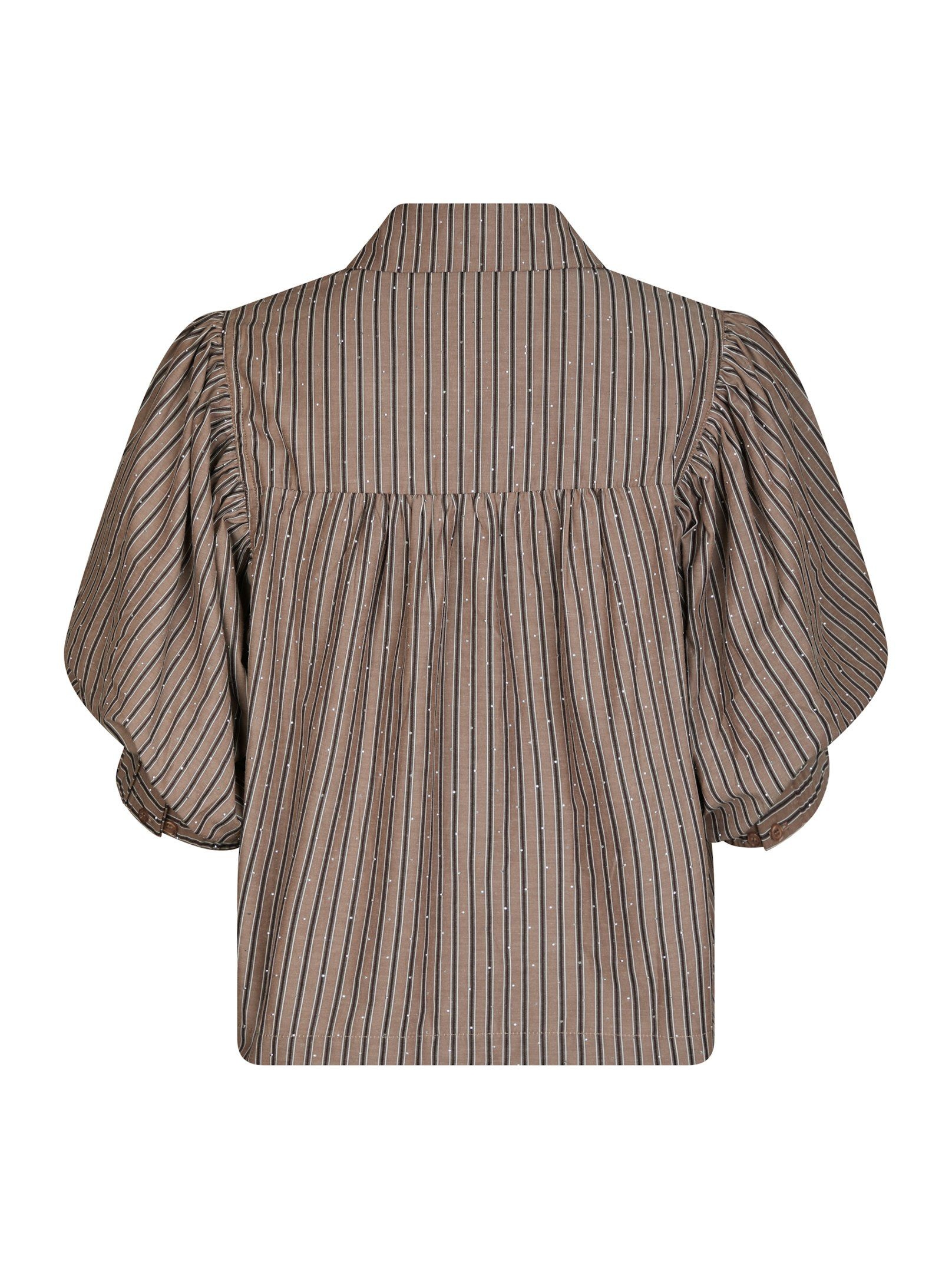 Etta Soft Stripe Stone Shirt