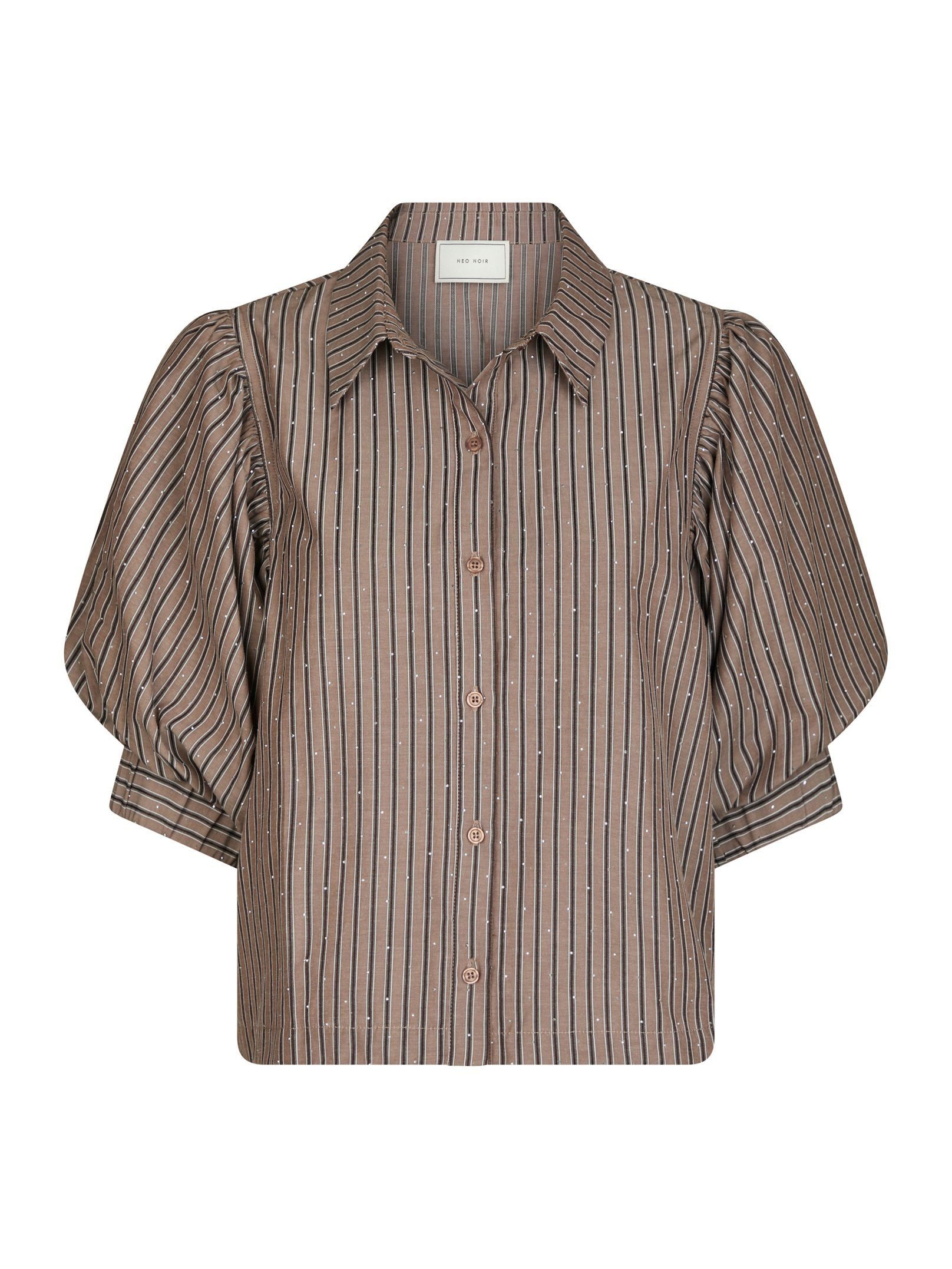 Etta Soft Stripe Stone Shirt