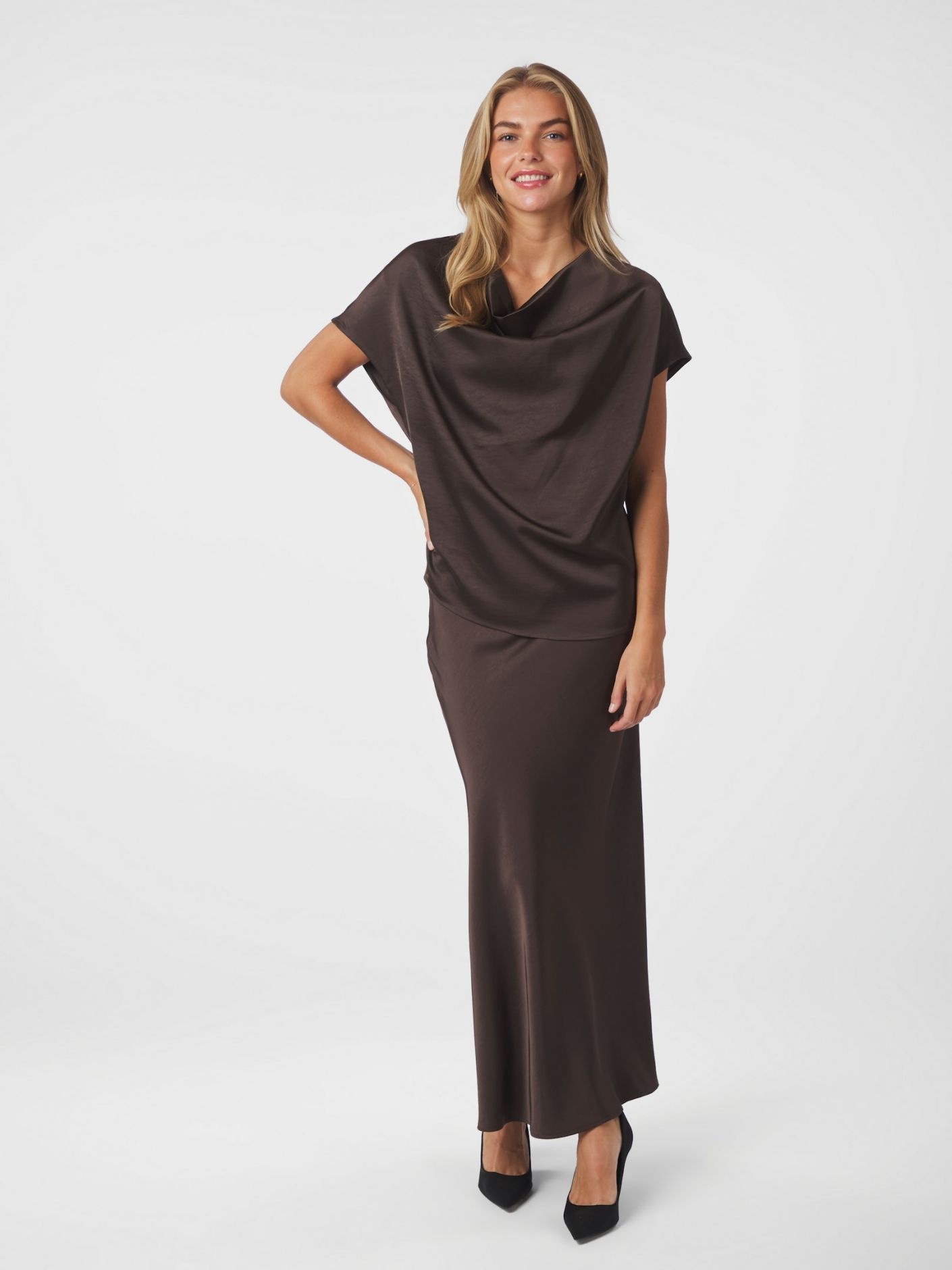 Annabeth Heavy Sateen Tee