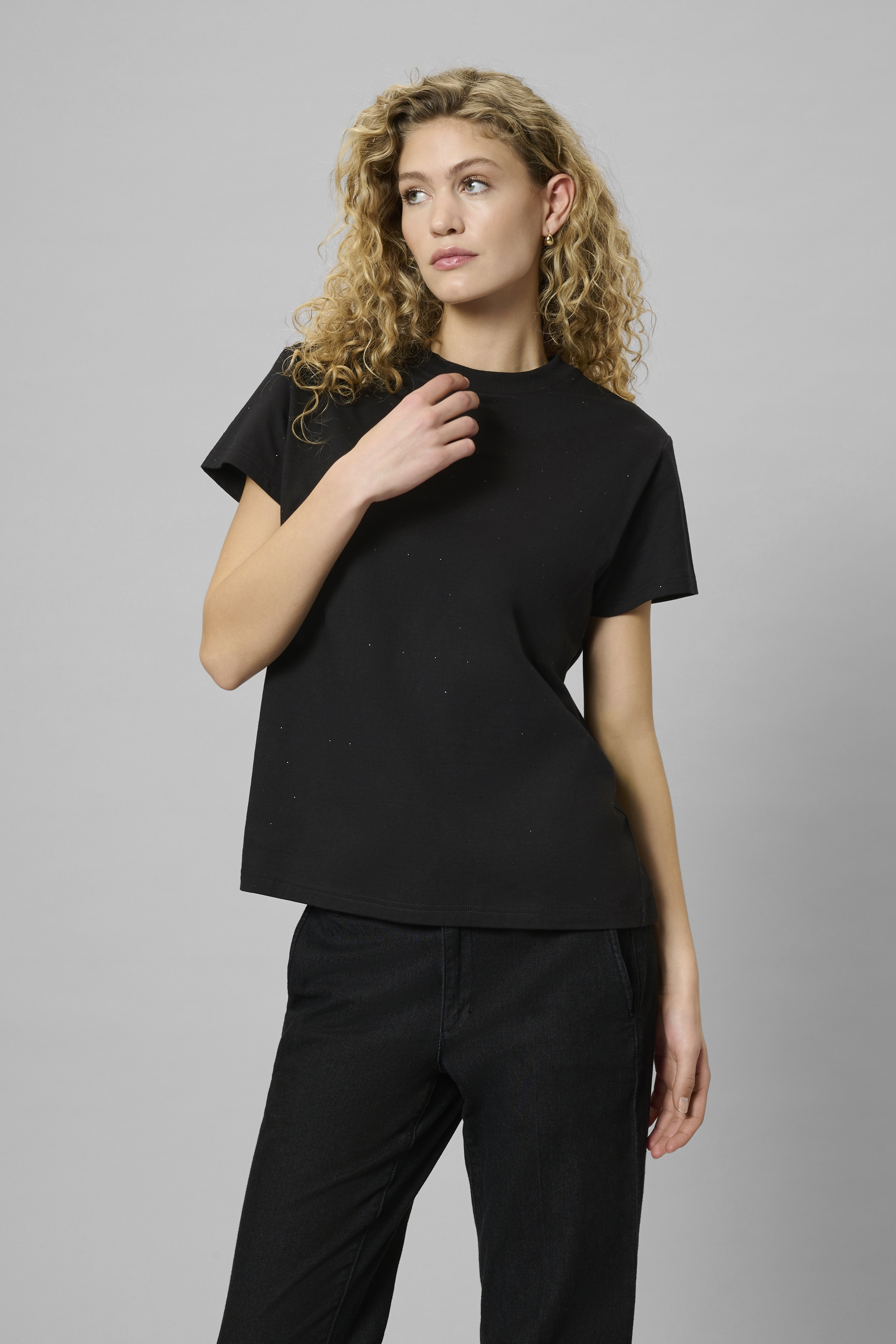 My Essential Wardrobe Hanne Rhinestone Tee