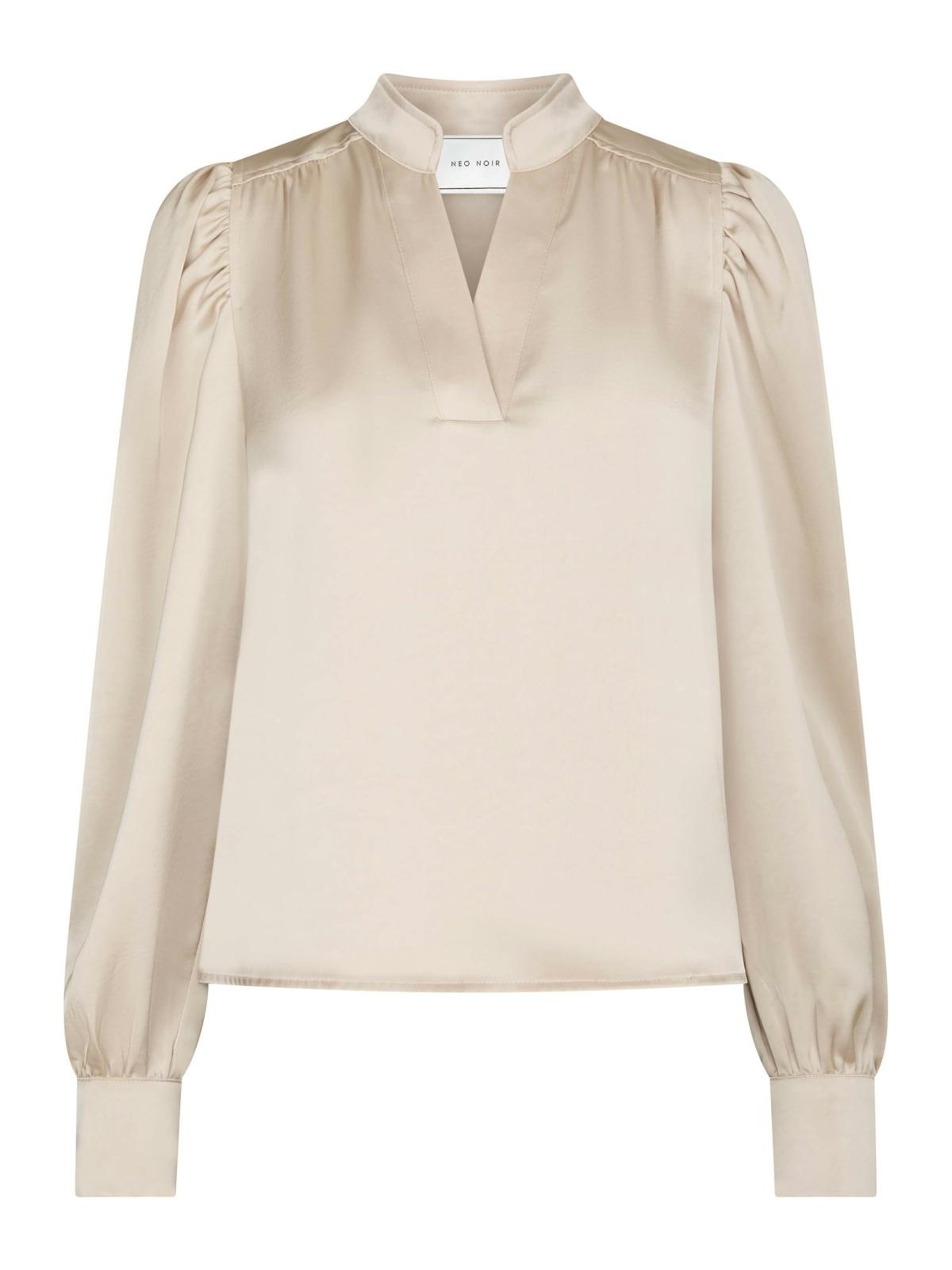 Neo Noir Rosslyn Heavy Sateen Blouse