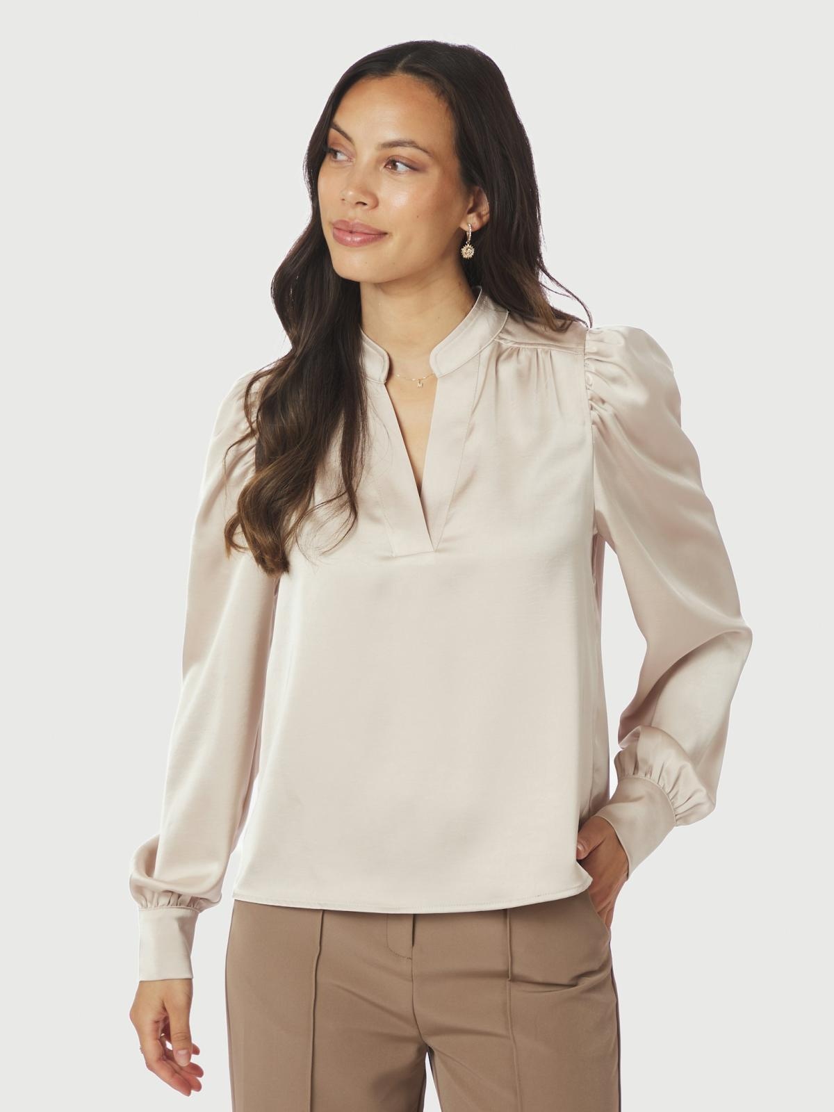 Rosslyn Heavy Sateen Blouse