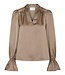 Amara Heavy Sateen Bedaz Blouse