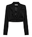 Jazzy Twisted Crop Blazer
