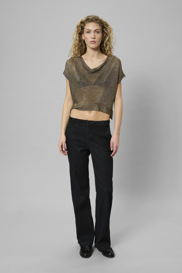 Olly Knit Waterfall Top