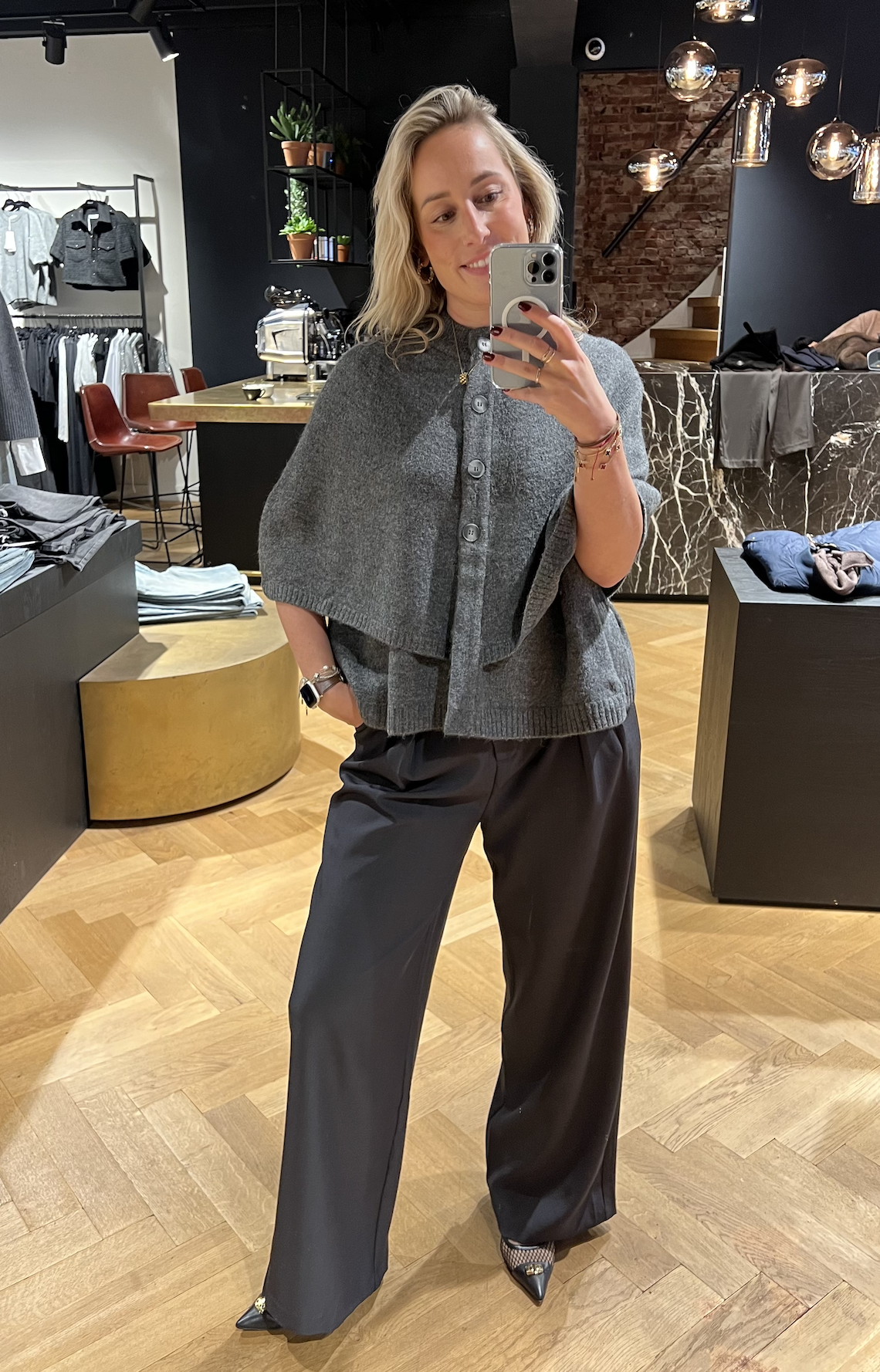 Josei Double Knit Cape