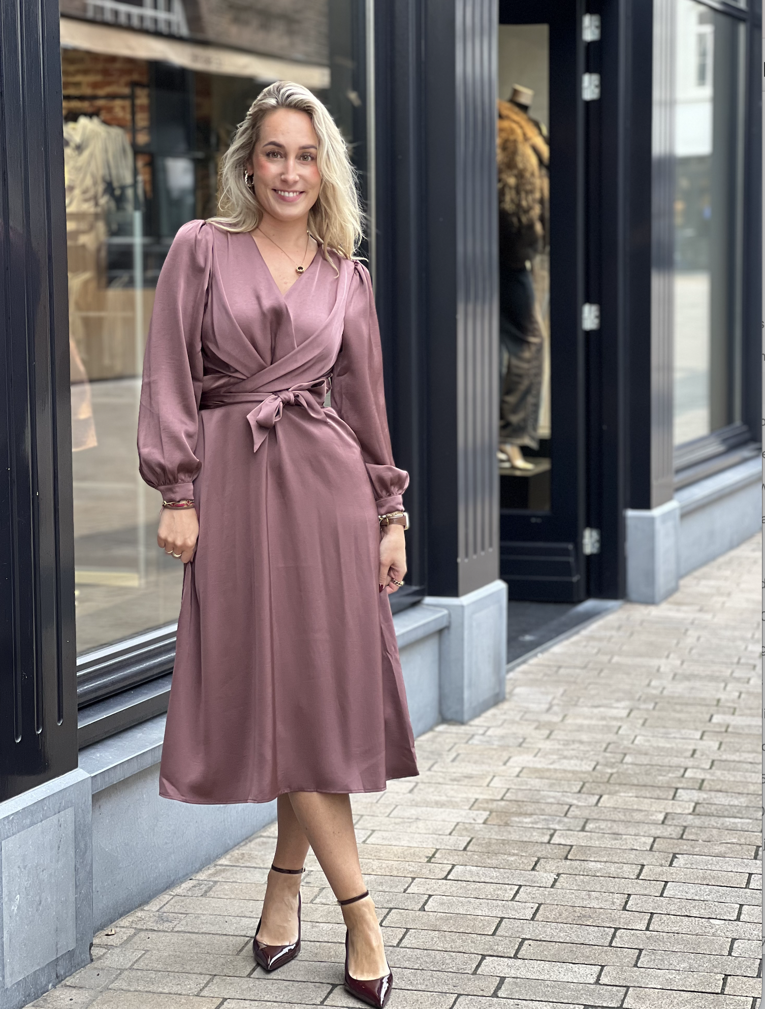 Rimini Heavy Sateen Dress