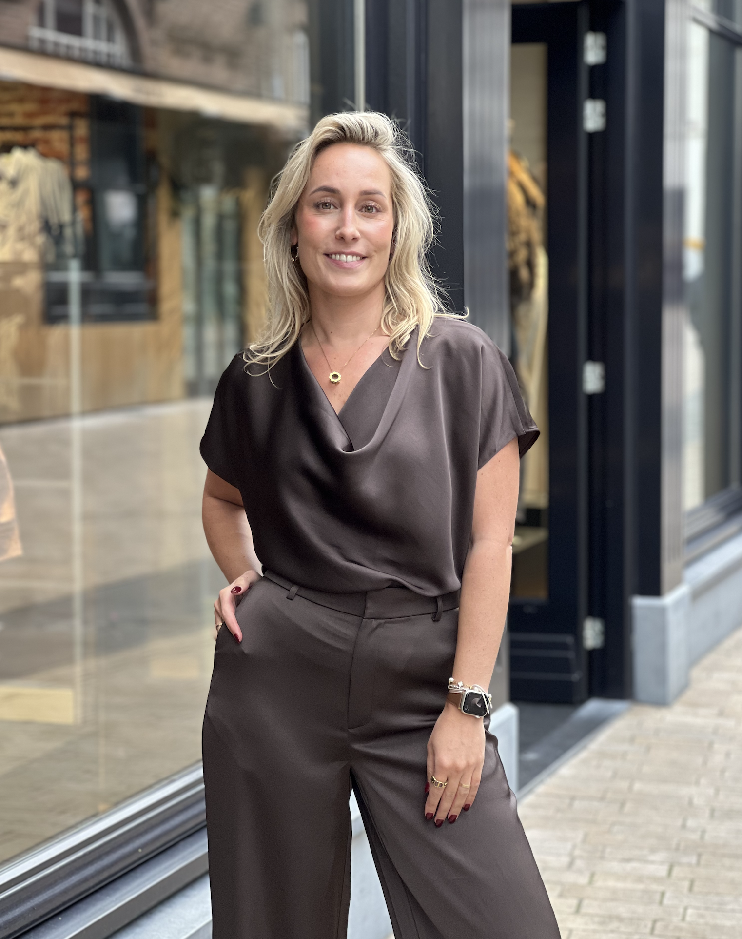 Annabeth Heavy Sateen Tee