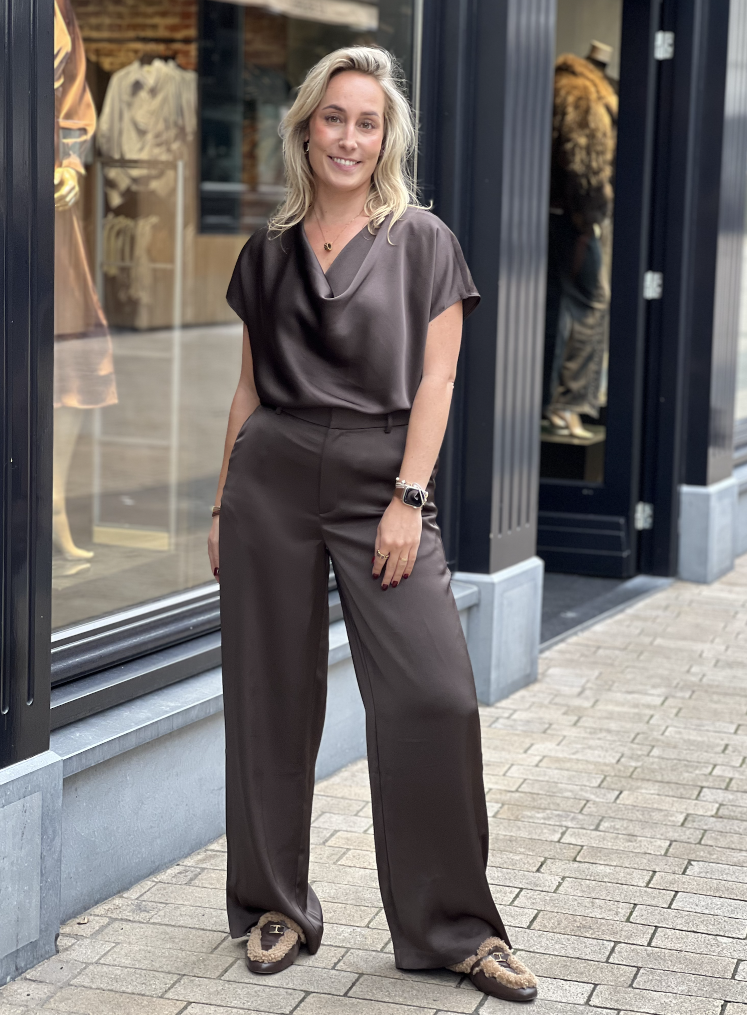 Annabeth Heavy Sateen Tee