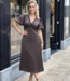 Illana Heavy Sateen Dress