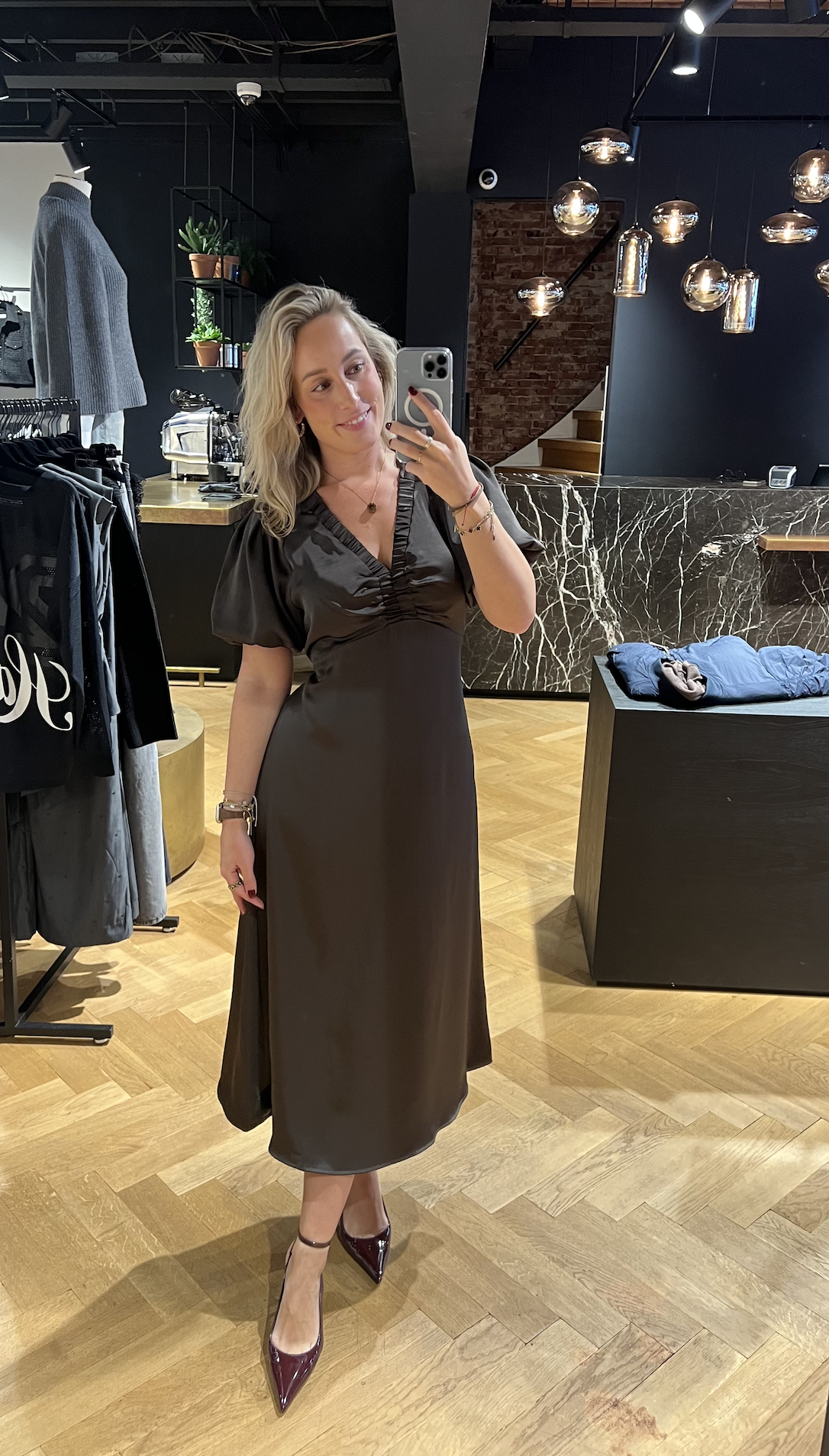 Illana Heavy Sateen Dress