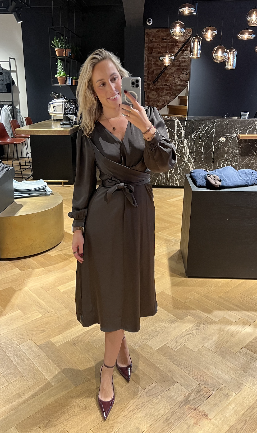 Rimini Heavy Sateen Dress