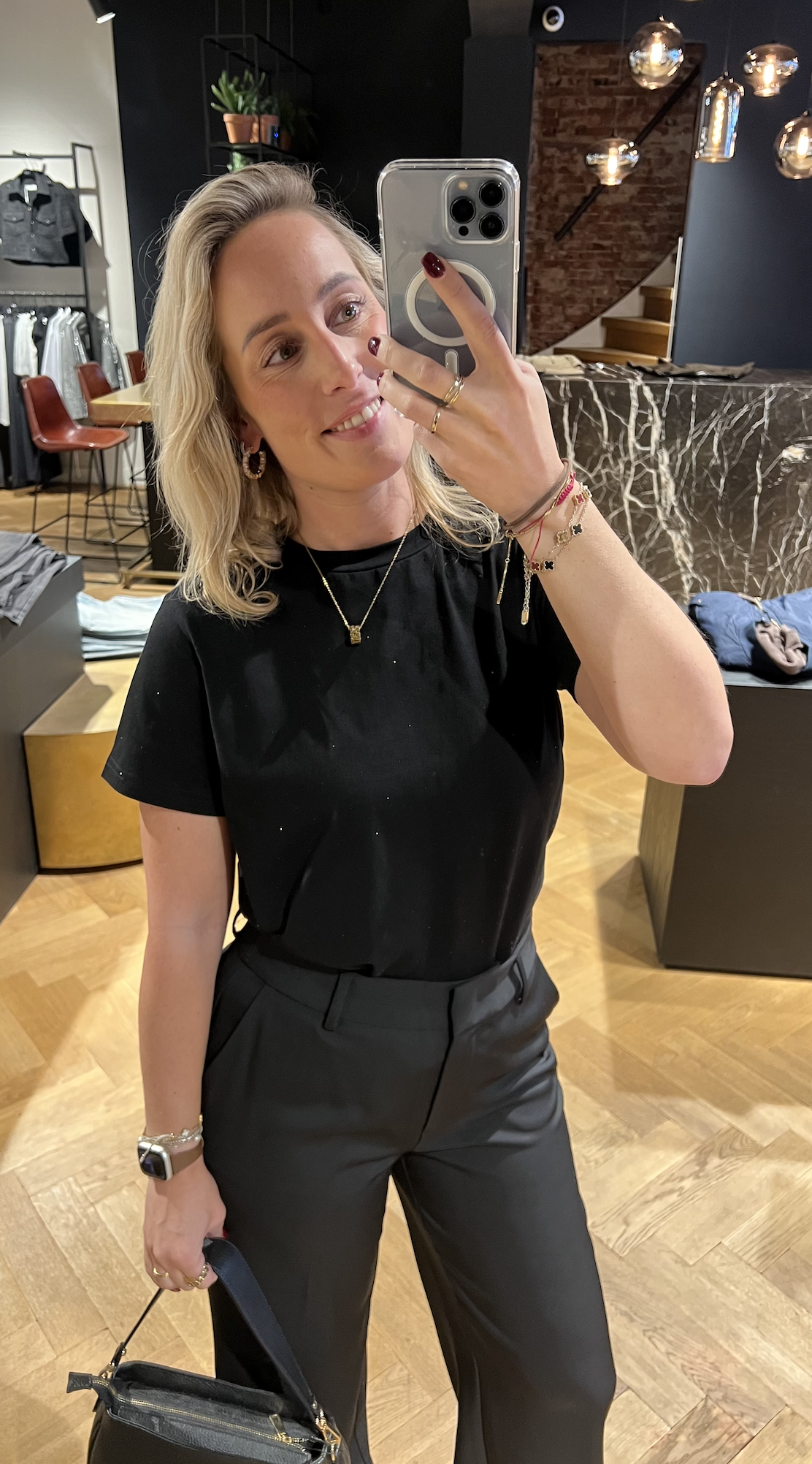 Hanne Rhinestone Tee