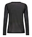 Mesh O-Neck Top