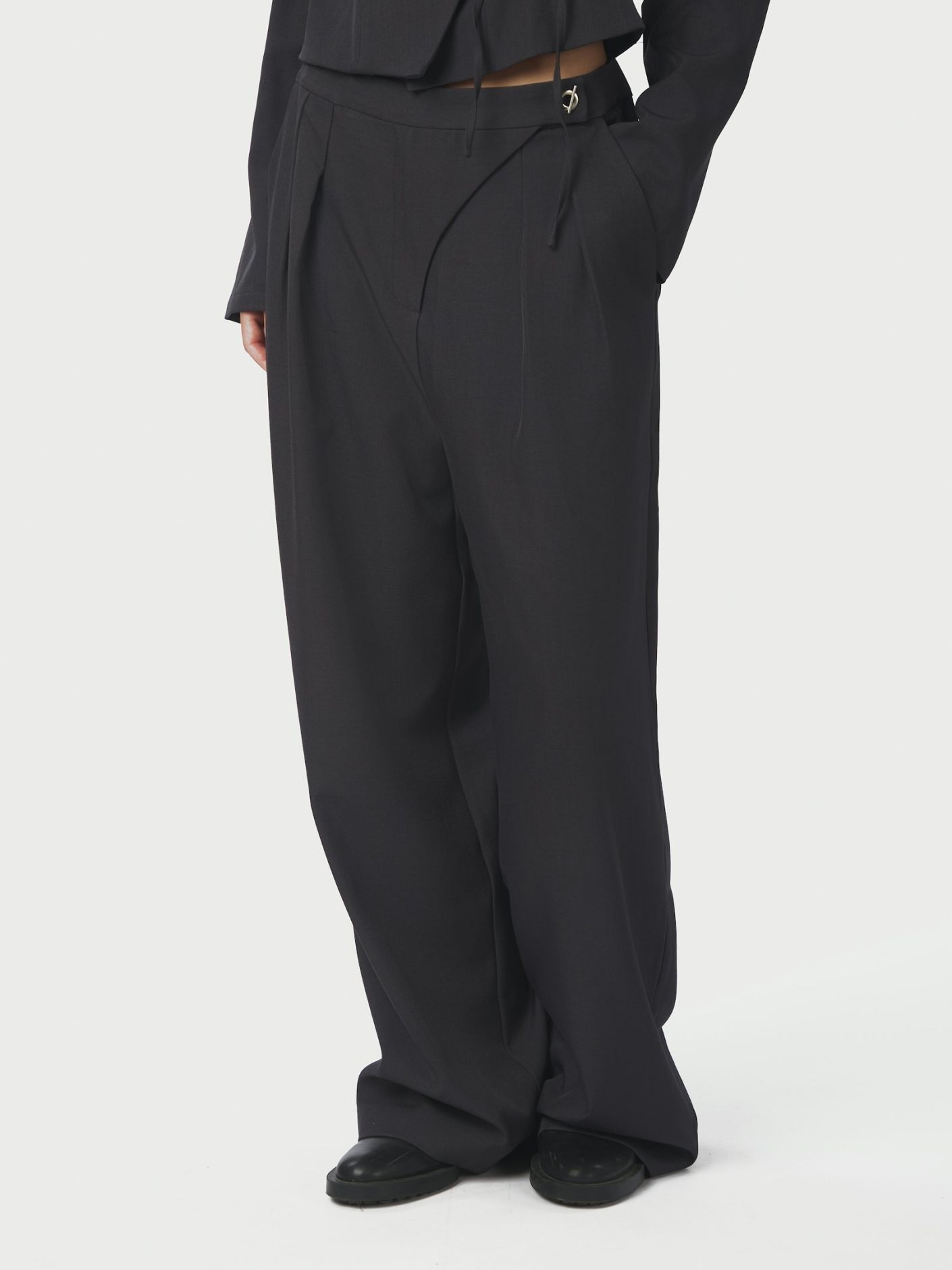 Neo Noir Zalka Eyelet Pants