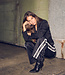 Baggy Lurex Logo Tall Track Pants