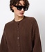 Zinnia chunky wool cardigan