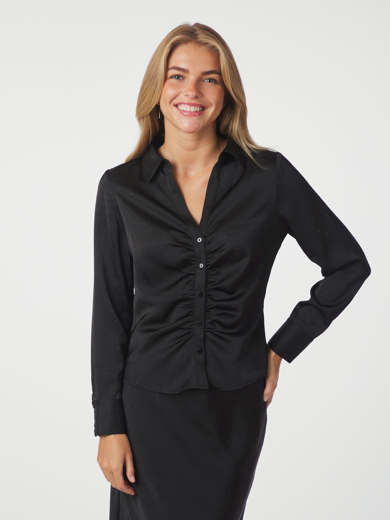 Neo Noir Christy Heavy Sateen Bedaz Shirt
