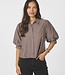 Etta Soft Stripe Stone Shirt