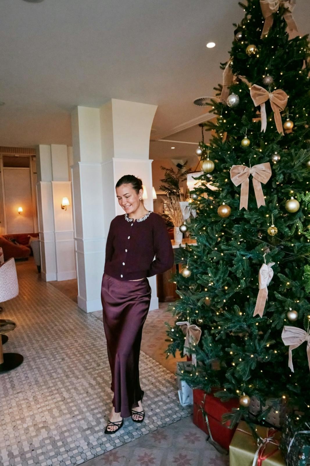 Vicky Heavy Sateen Skirt