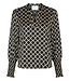 Landa Tile Print Blouse