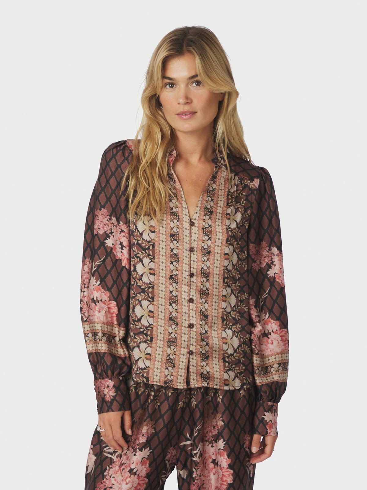 Neo Noir Massima Botanical Border Blouse