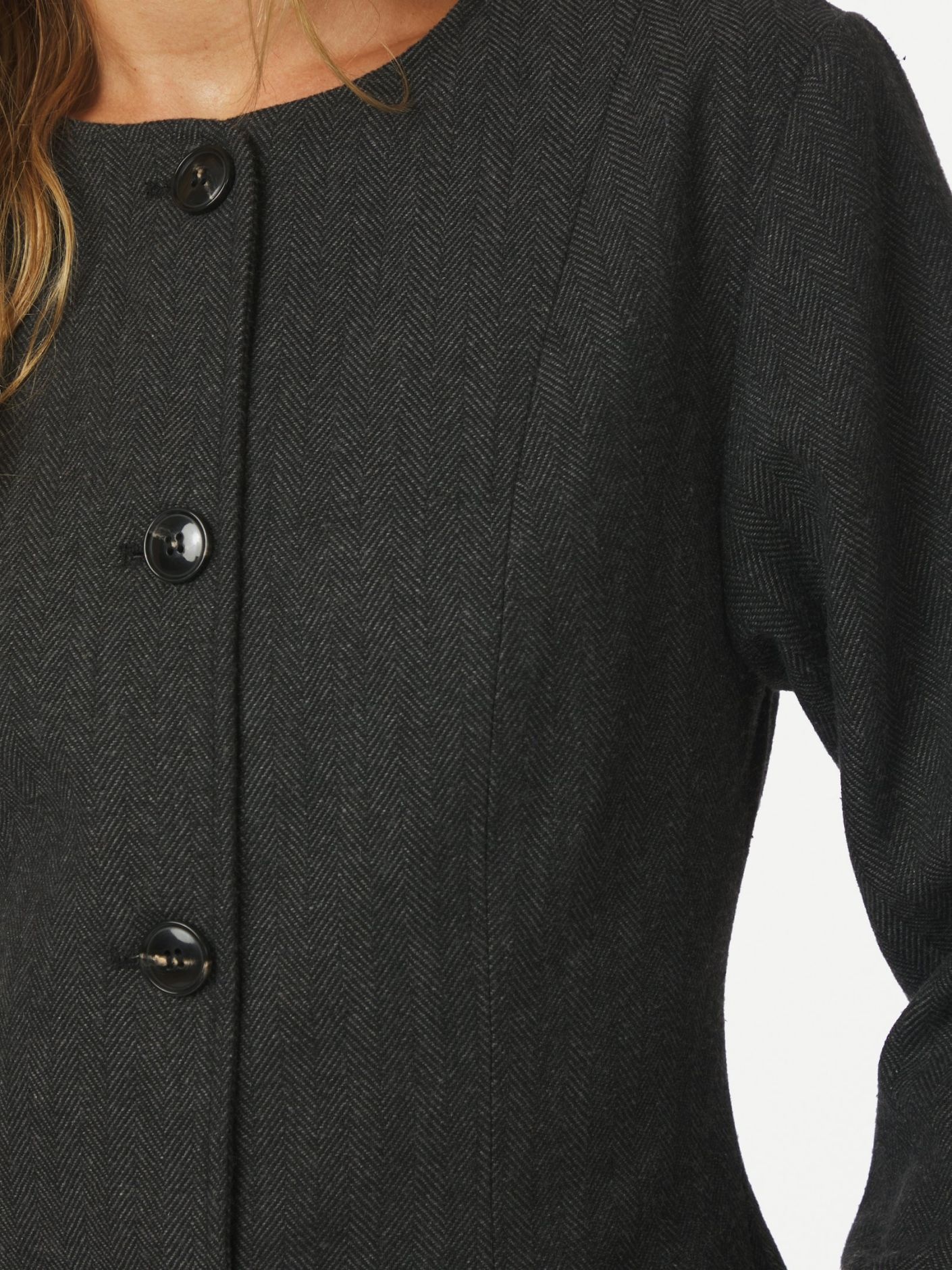 Amanda Herringbone Jacket