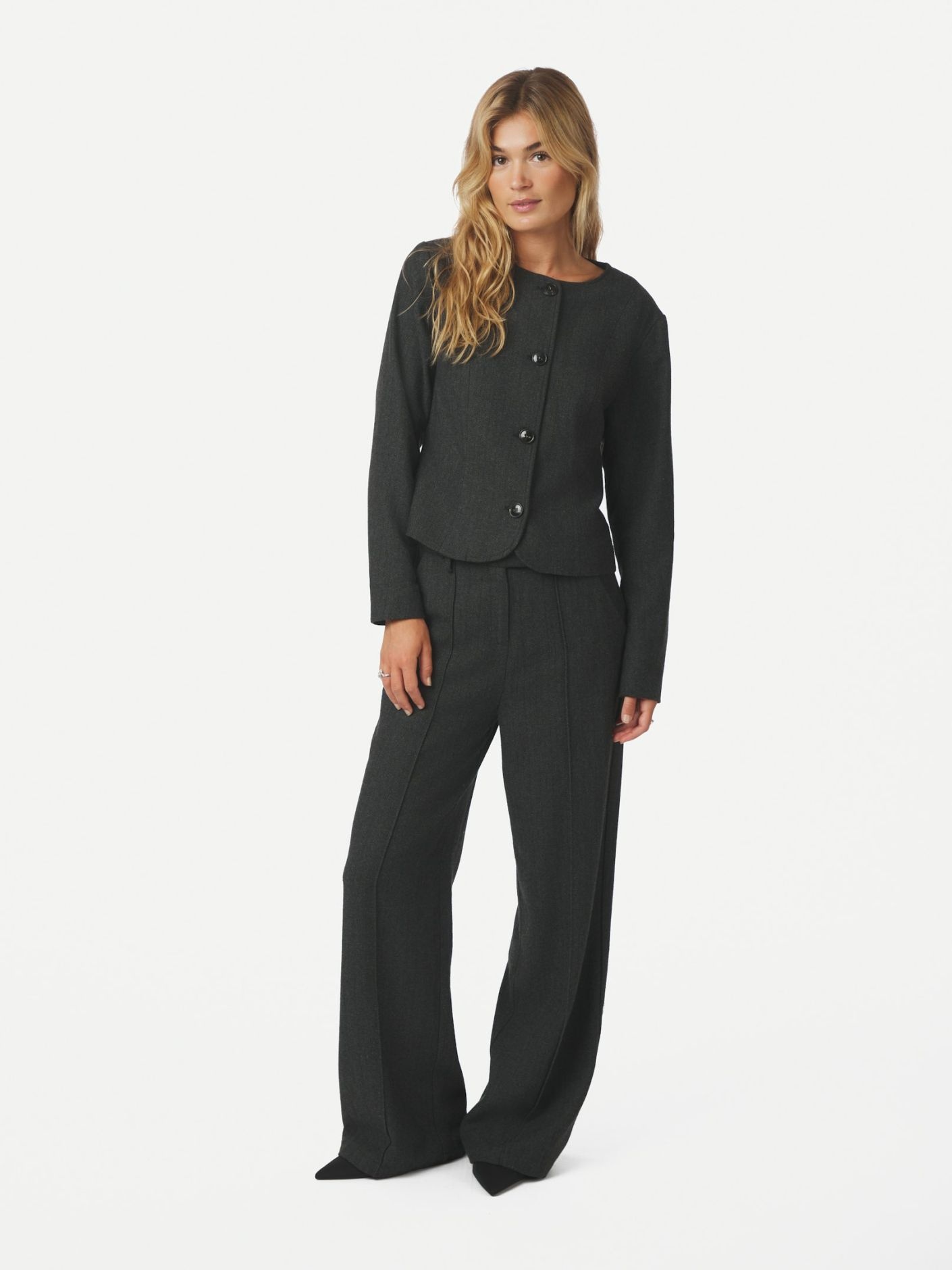 Amanda Herringbone Jacket