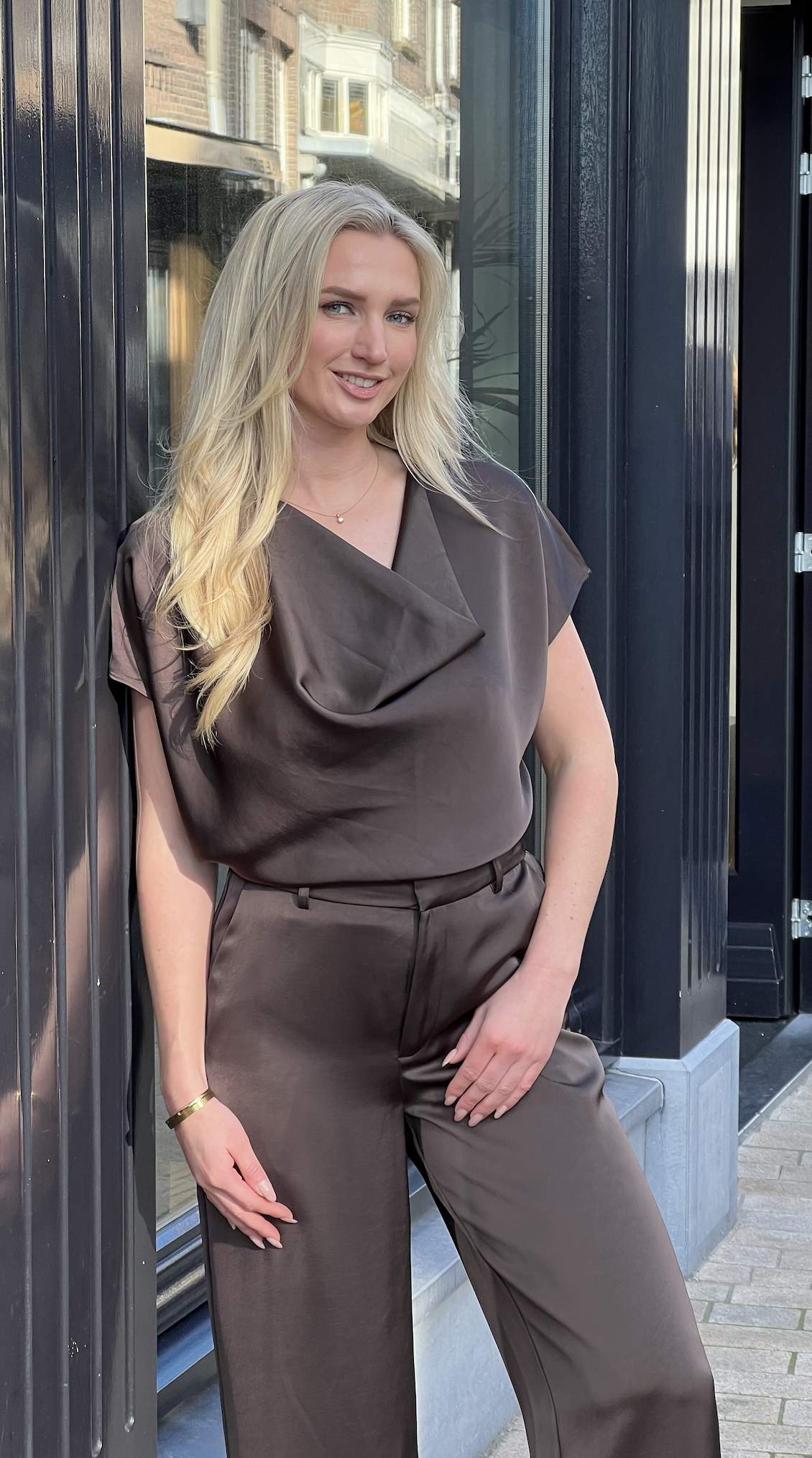 Annabeth Heavy Sateen Tee