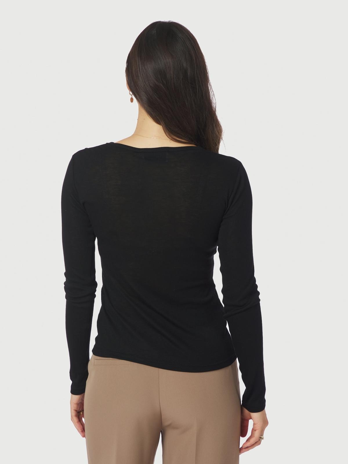 Nella Fine Rib Blouse