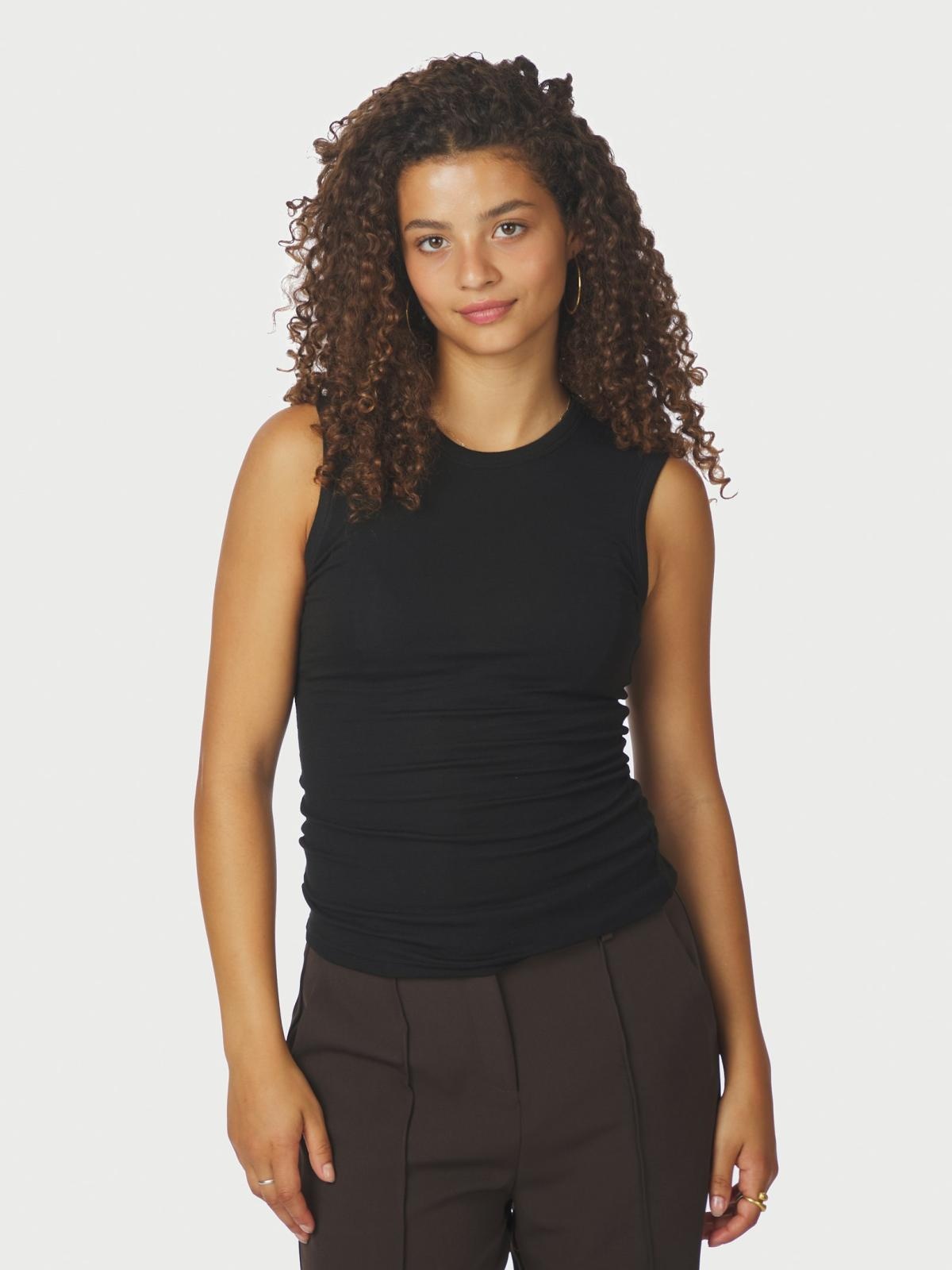 Neo Noir Nimbi Fine Rib Top