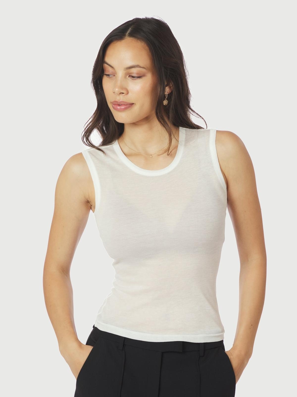 Neo Noir Nimbi Fine Rib Top