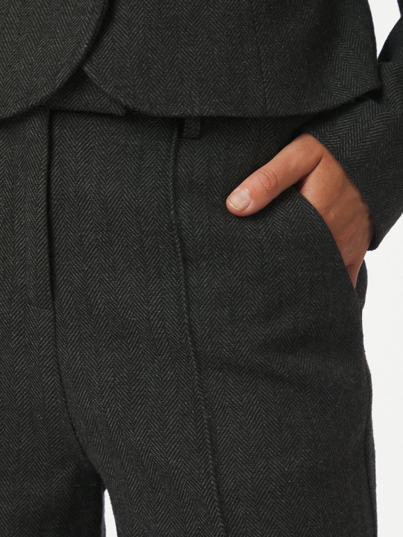 Sury Herringbone Pants