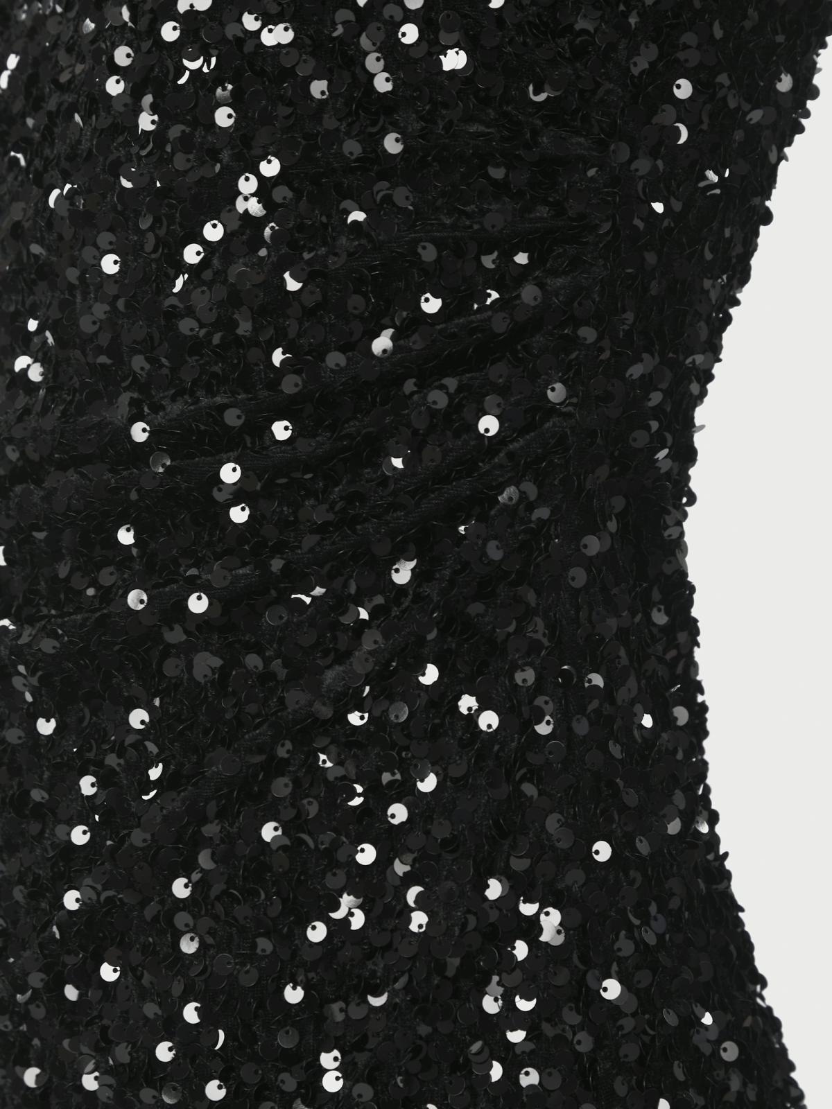 Fanya Velvet Sequins Dress