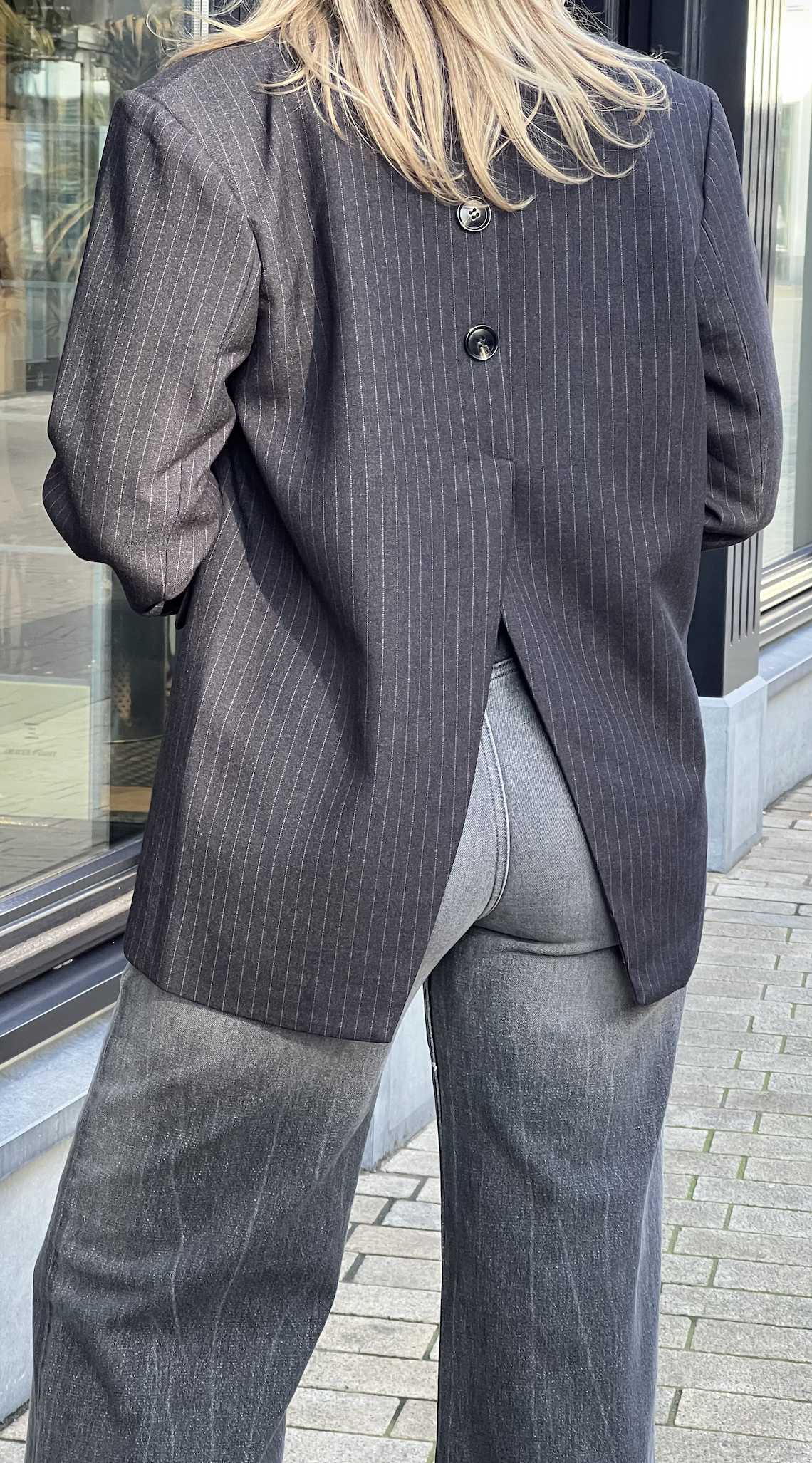 Marielle Button Back Blazer