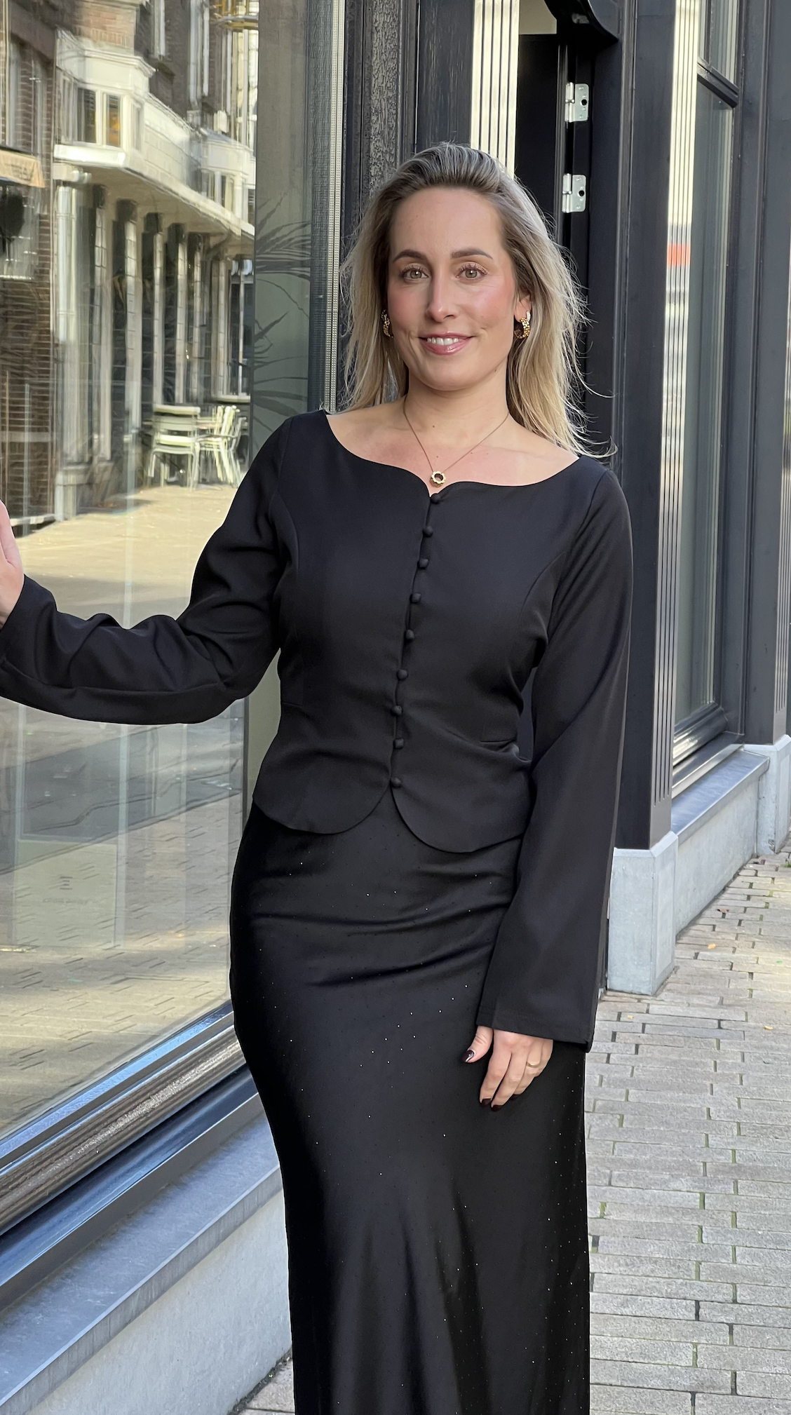 Viso Heavy Sateen Bedaz Skirt