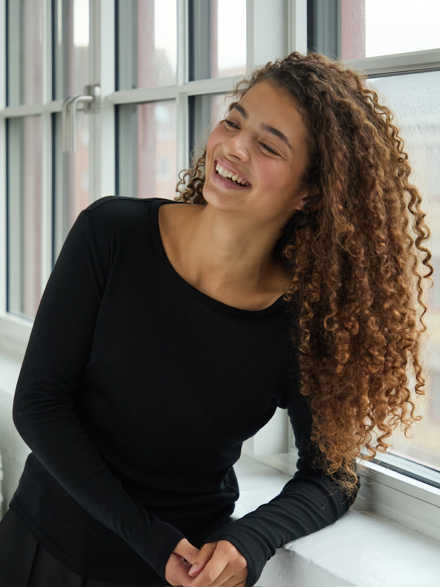 Neo Noir Nella Fine Rib Blouse