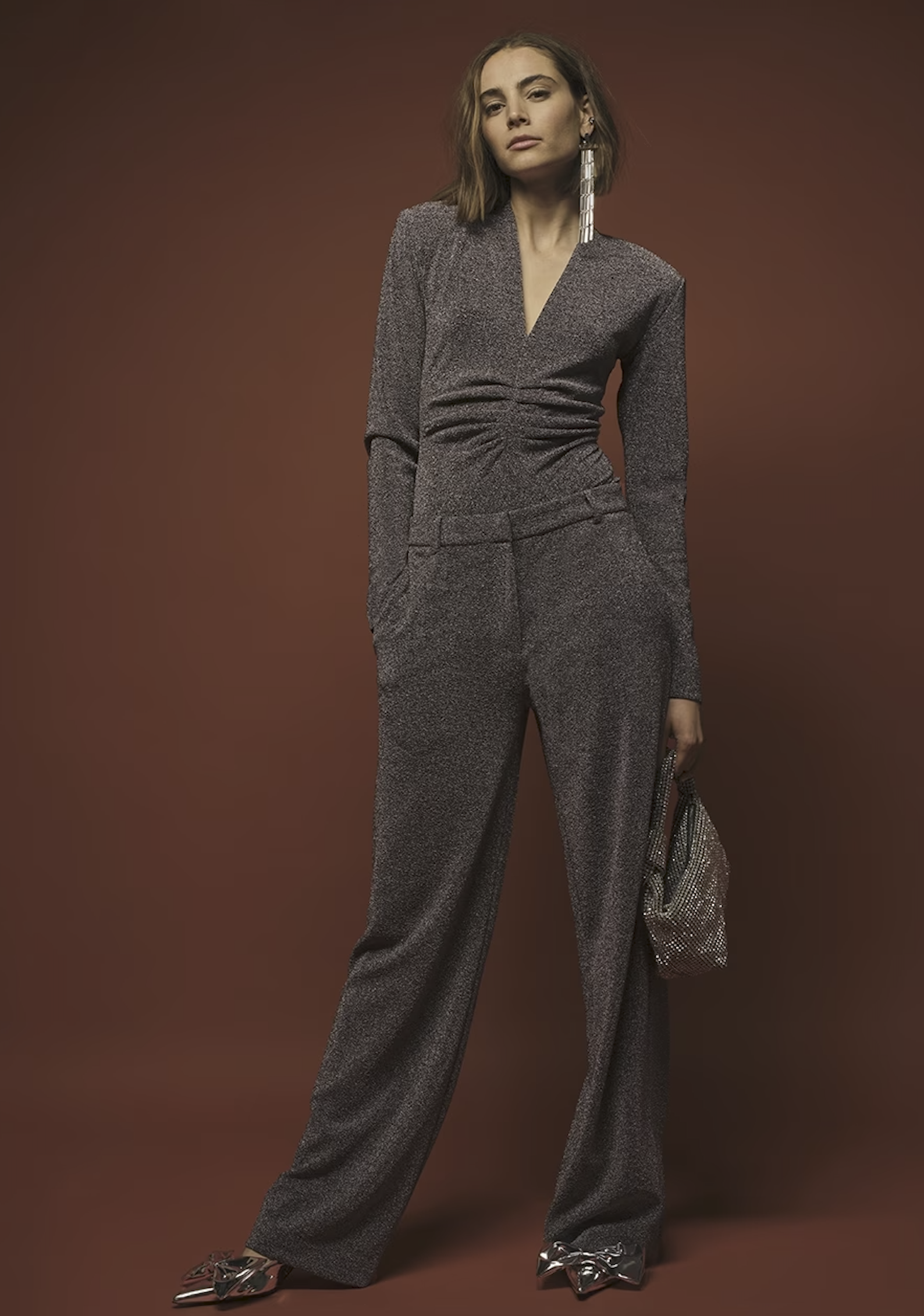 Healey Lurex Body Top