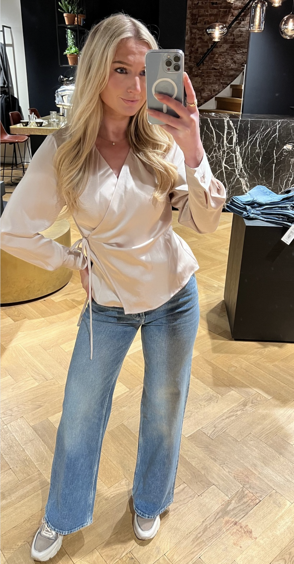 Caprina Heavy Sateen Blouse