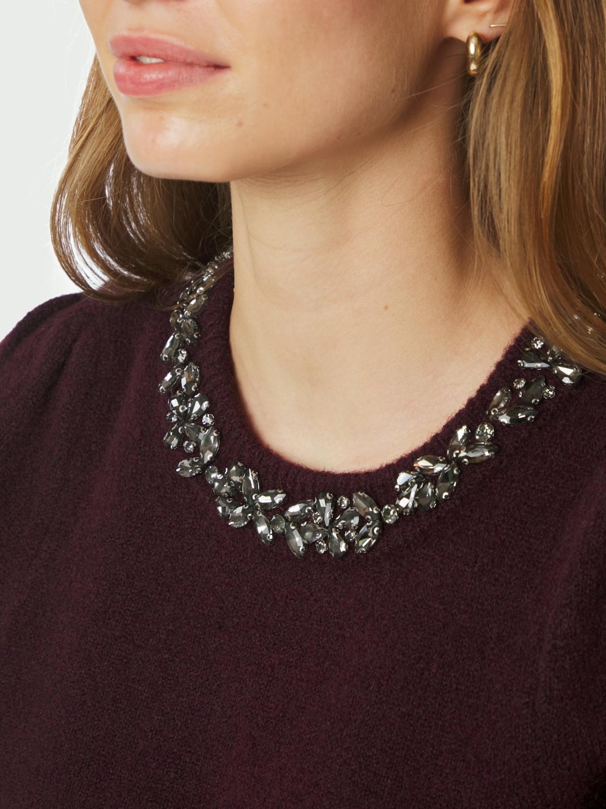 Maia Stone Knit Blouse