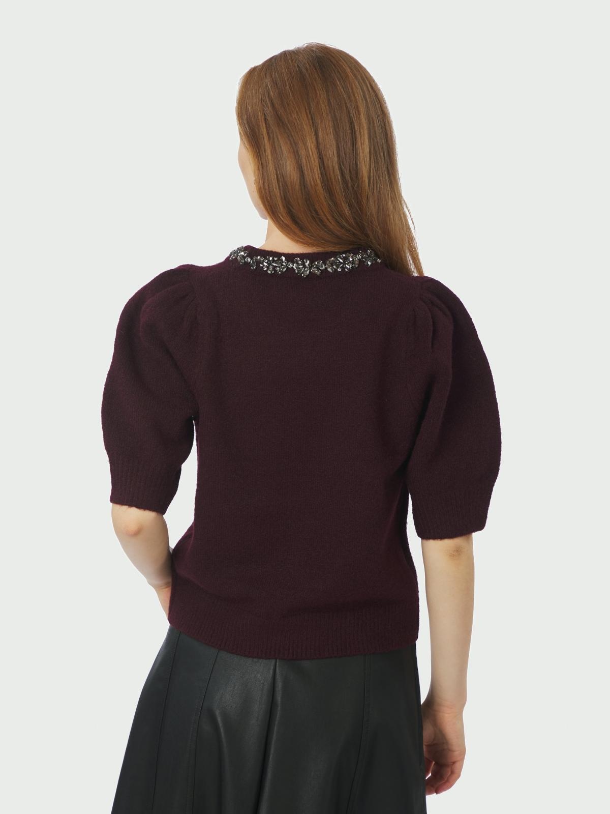 Maia Stone Knit Blouse