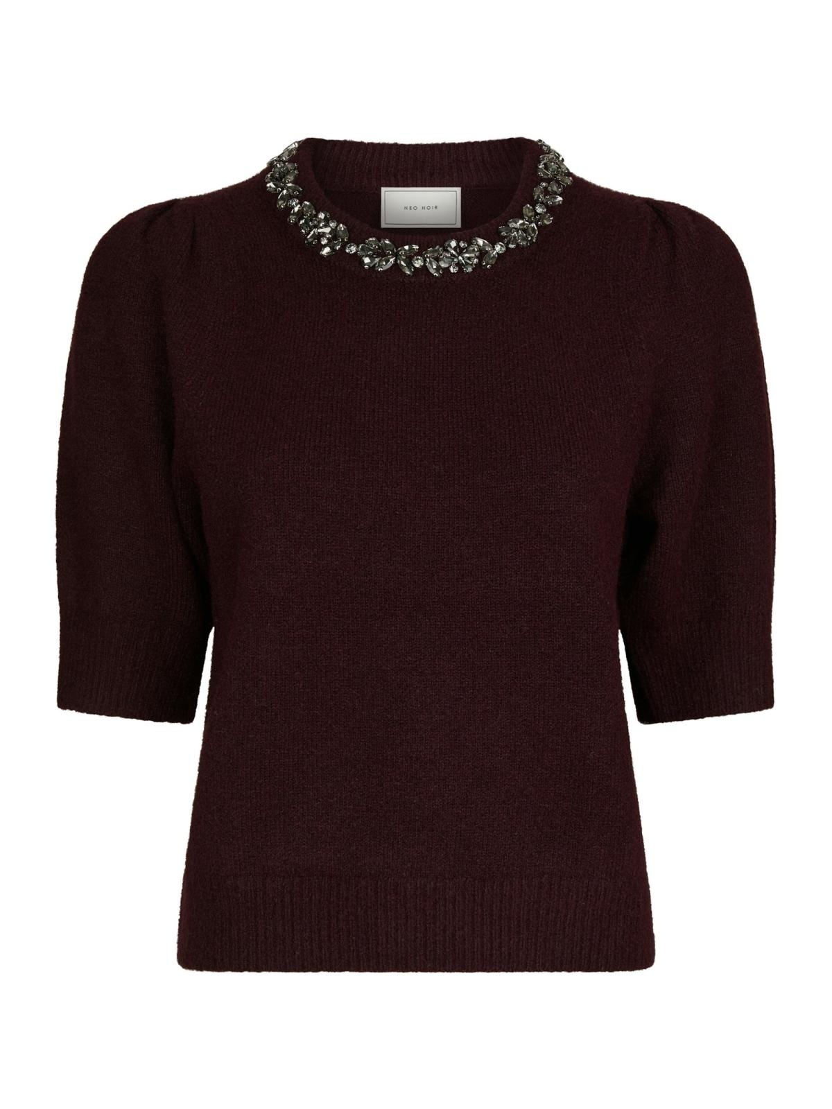 Maia Stone Knit Blouse