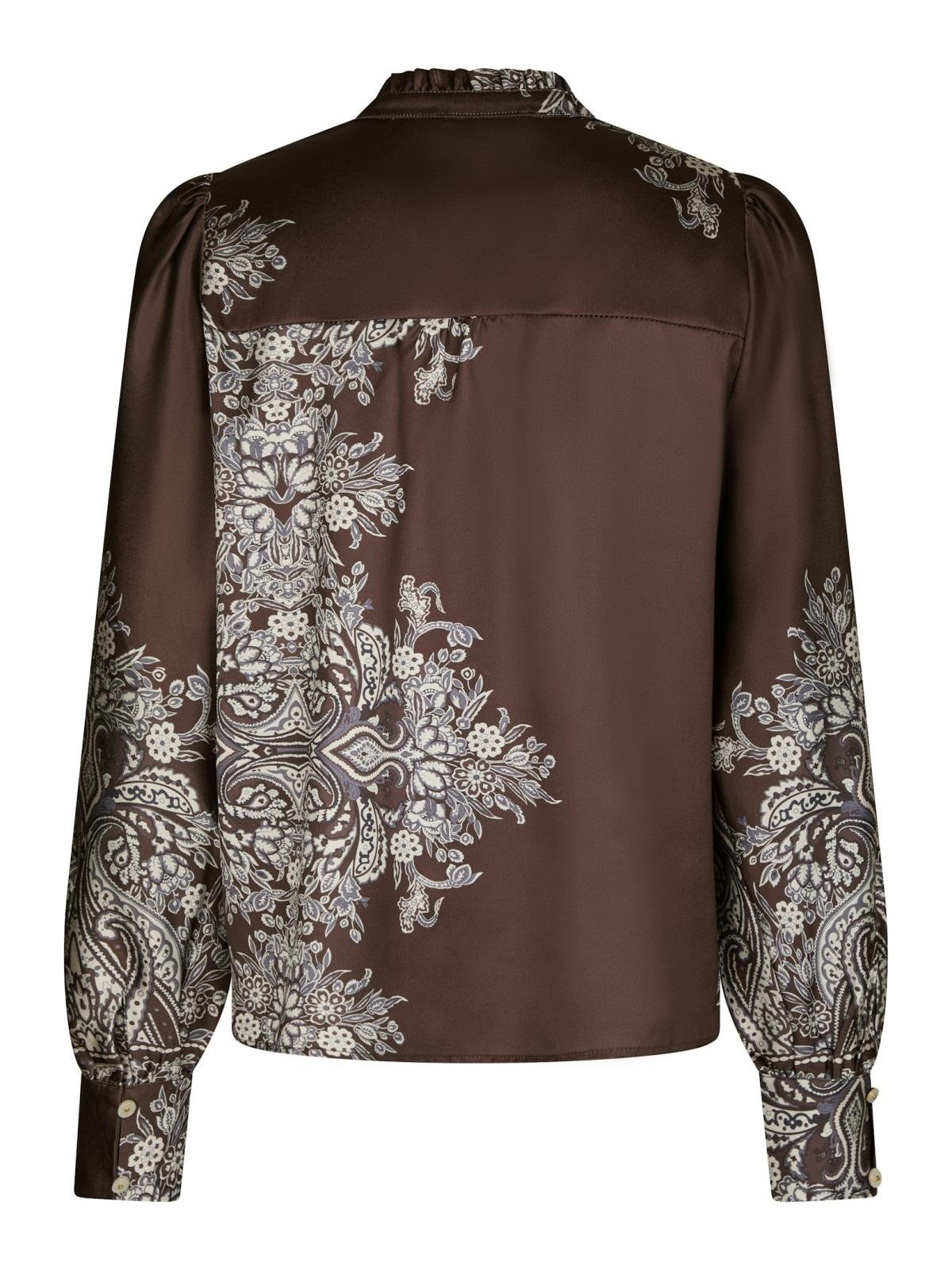 Massima Paisley Border Blouse