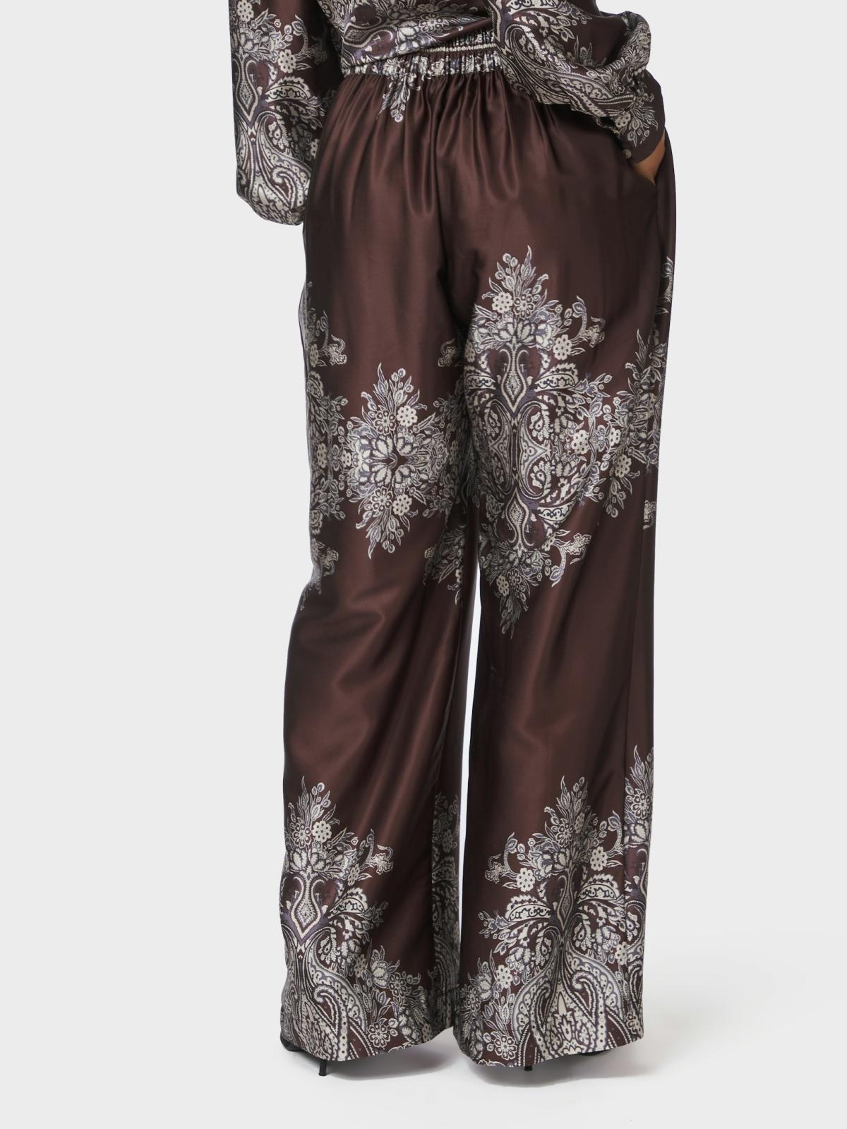 Lunet Paisley Border Pants