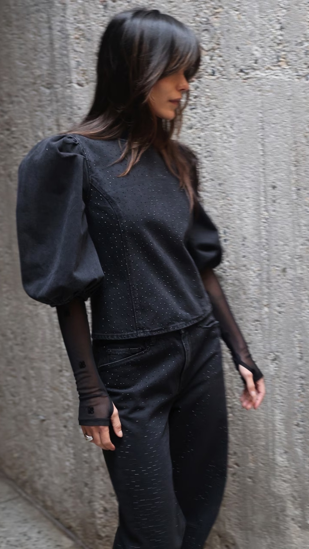 Gaia Rhinestone Jeans