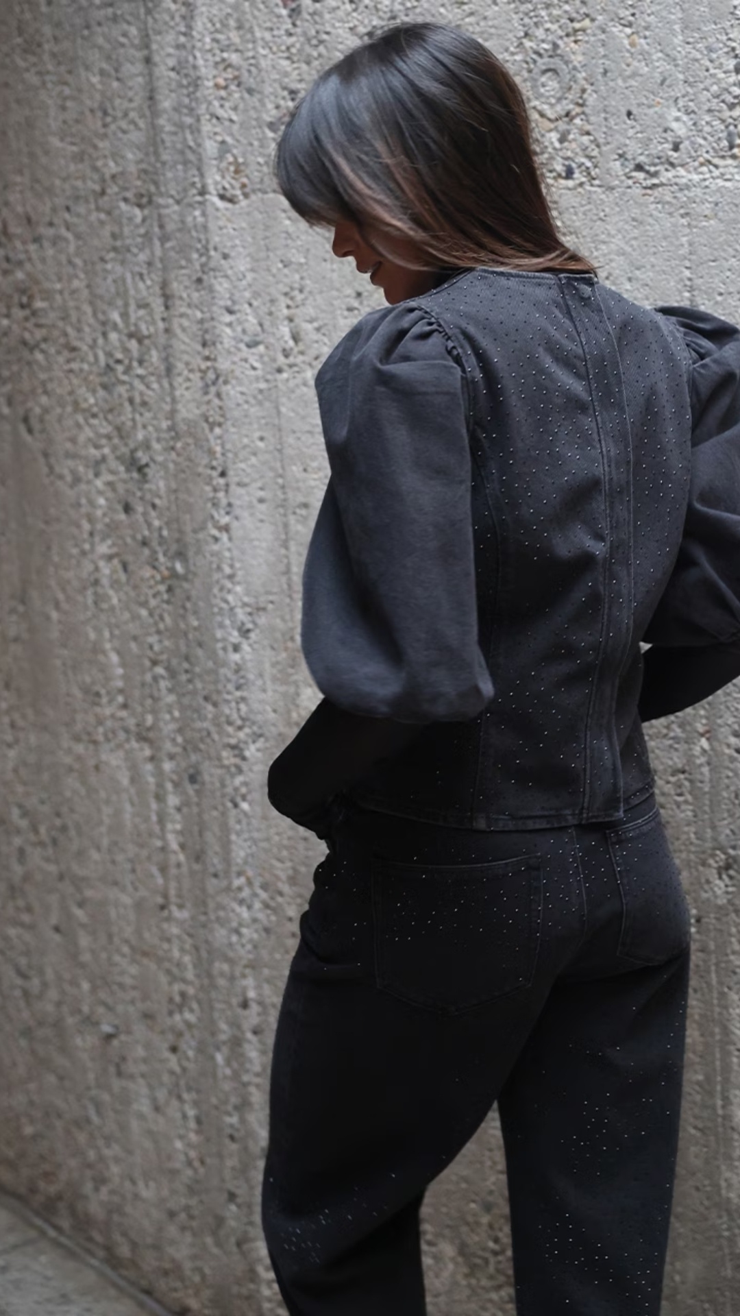 Gaia Rhinestone Jeans