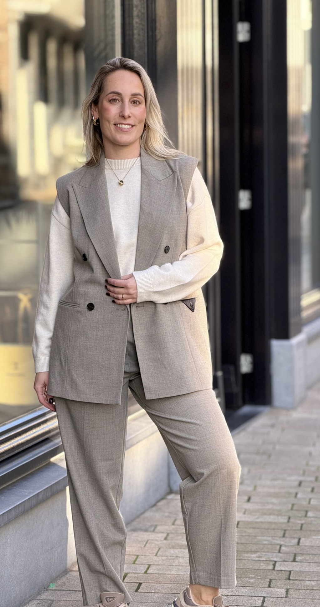 Nicole Triangle Tailor Vest